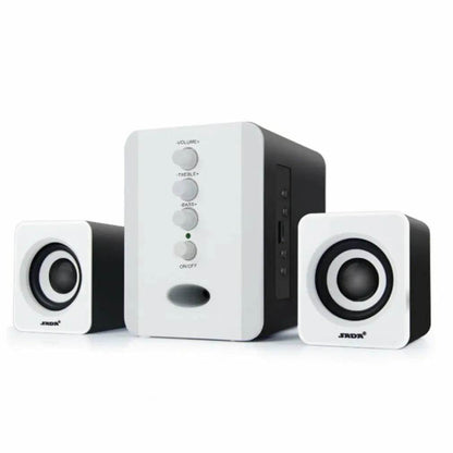 Bluetooth Wireless 2.1 3 Channel Bass Combination Compurtur Speaker Subwoofer 3.5mm Jack Music Loud Support FM TF USB - FLORANZANI- Beauté & Santé