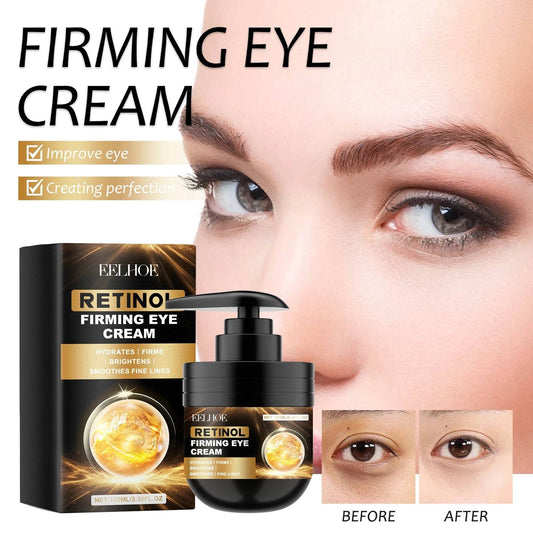 Retinol Firming Eye Cream Reduce Fine Lines & Crow's Feet Fade Dark Circles Nourish Moisturize Skin Eye Anti-aging Essence Cream - FLORANZANI- Beauté & Santé