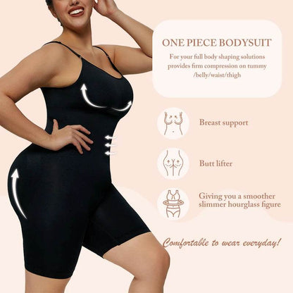 Plus Size Women Butt Lifter Body Shaper Push Up Breast Slimming Waist Tummy Control Shapewear Bodysuit Fajas - FLORANZANI- Beauté & Santé