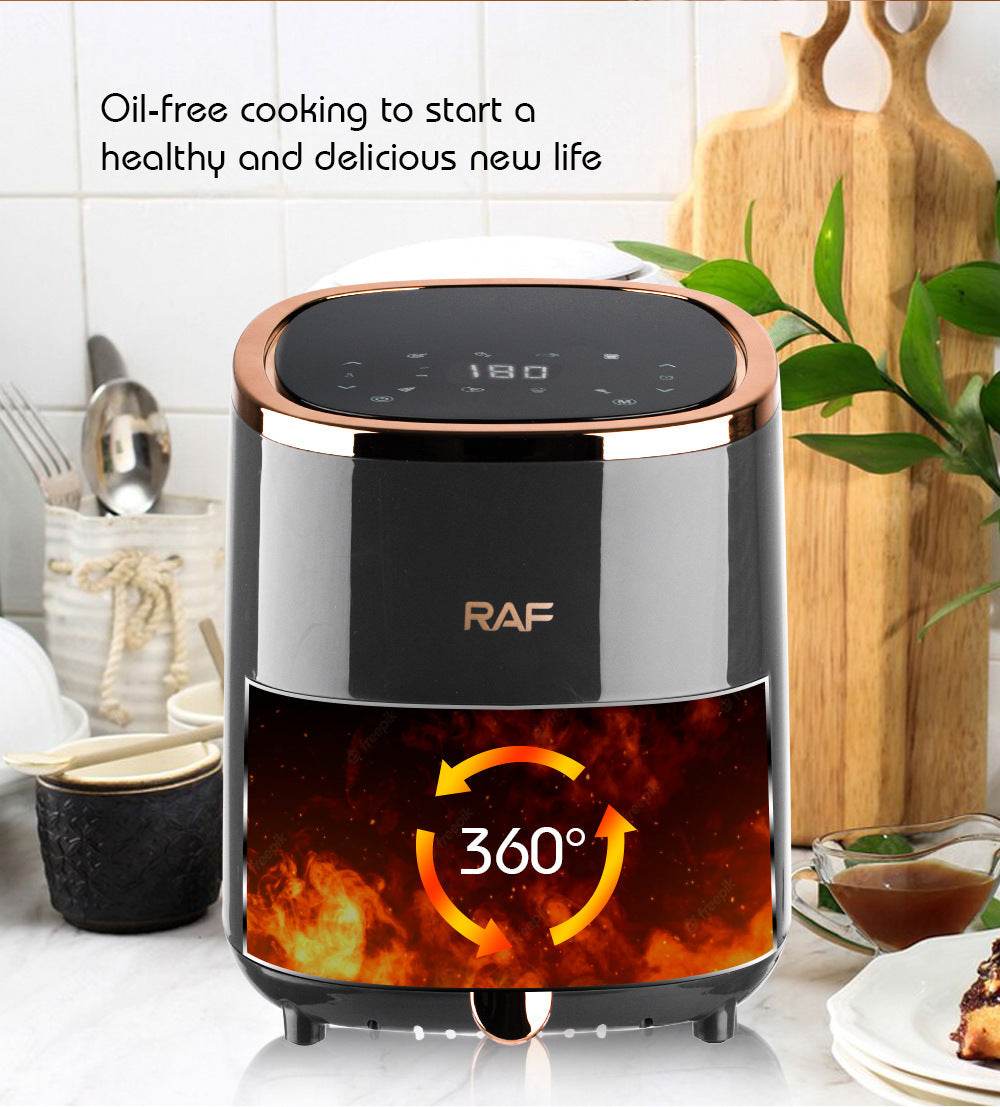 Large Capacity Smart Touch Screen Household Air Fryer - FLORANZANI- Beauté & Santé