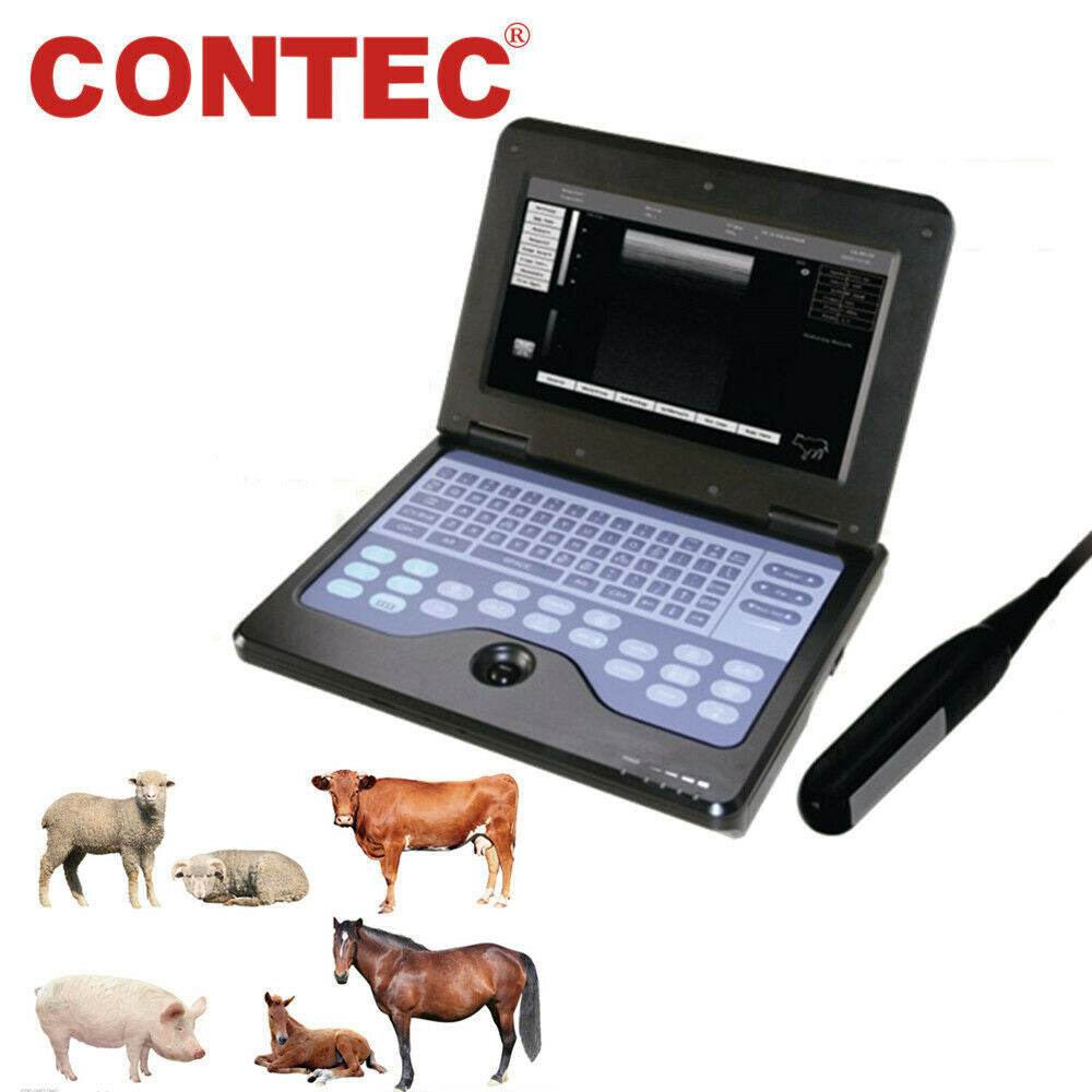 CONTEC CMS600P2 Vet Veterinary Use Portable Laptop Ultrasound Scanner Machine Rectal Probe - FLORANZANI- Beauté & Santé