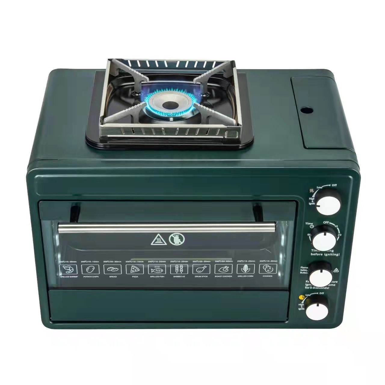 Outdoor Portable Gas Oven 2-in-1 Portable Gas Stove - FLORANZANI- Beauté & Santé